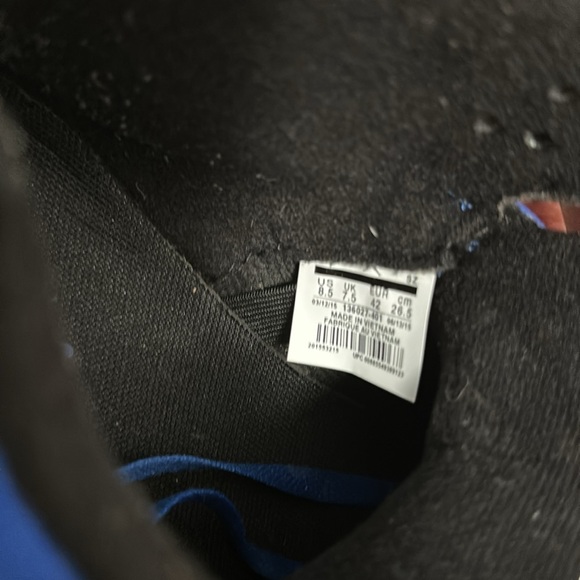 Jordan 5 retro blue suede tennis shoes - Picture 7 of 8